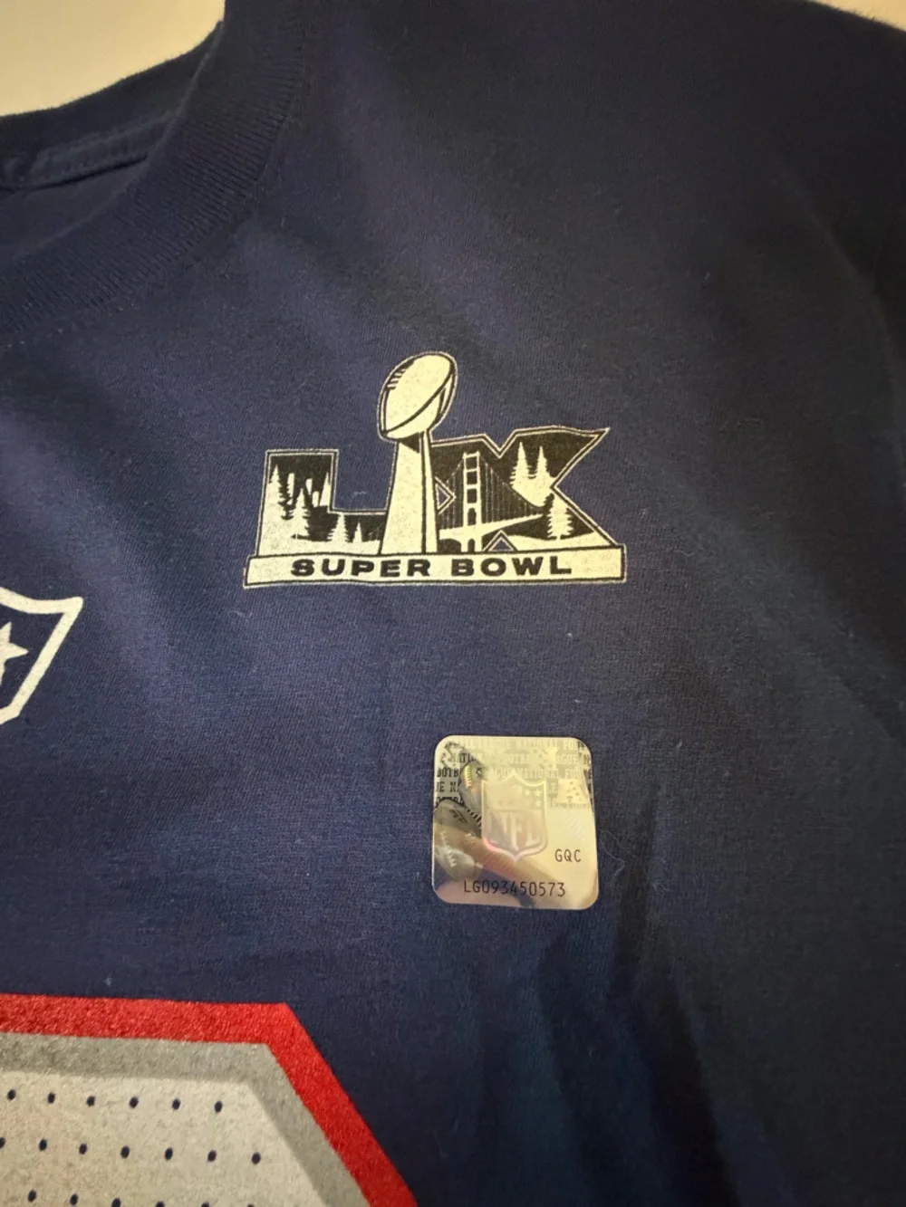 Nike Men's Navy New England Patriots #10 Short Sleeve Tee